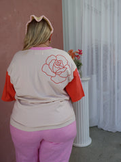 Morning Mantra Oversized Tee | Rosey