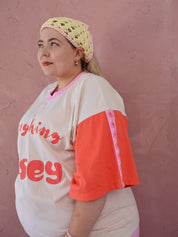 Morning Mantra Oversized Tee | Rosey