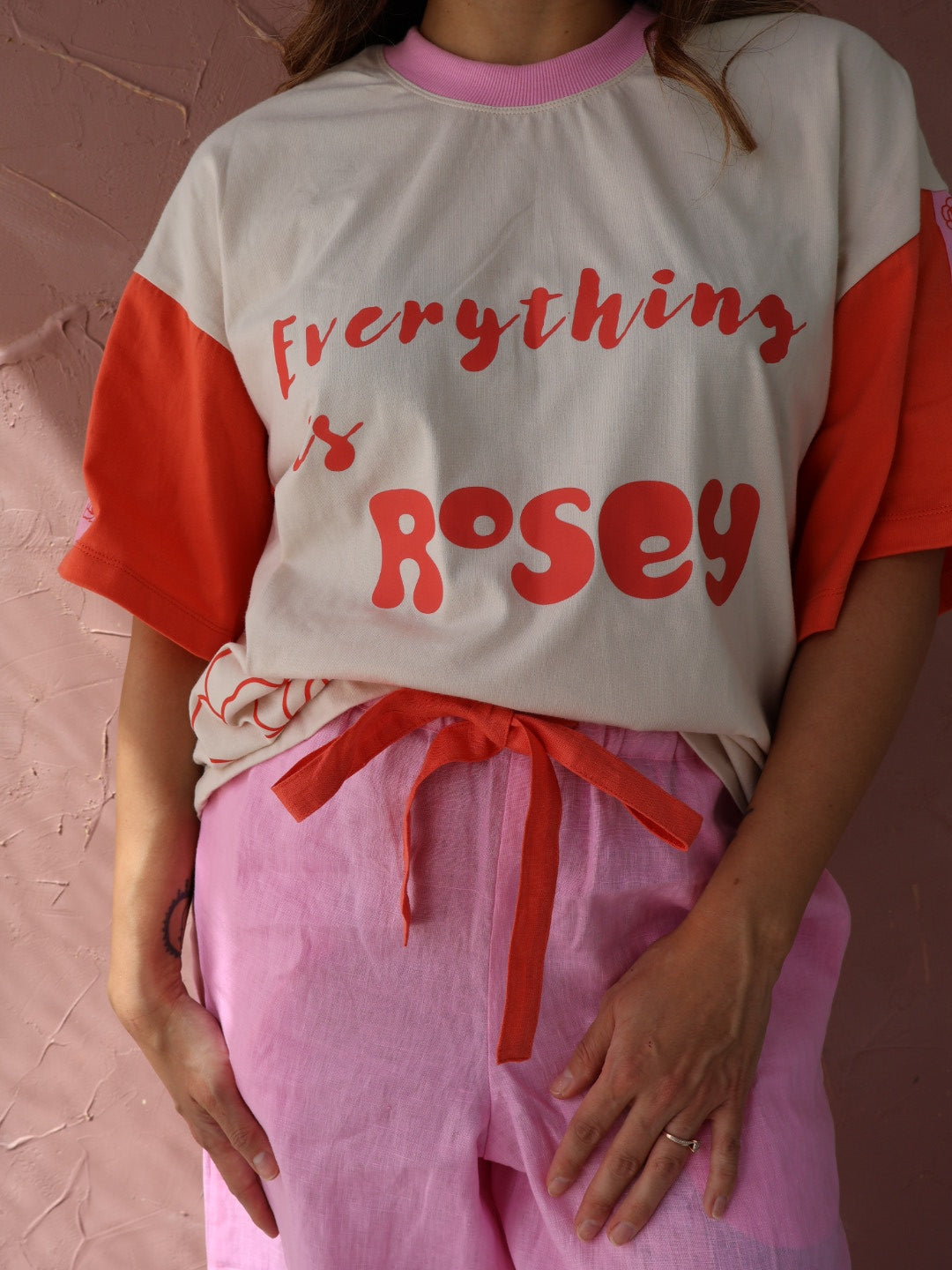 Morning Mantra Oversized Tee | Rosey