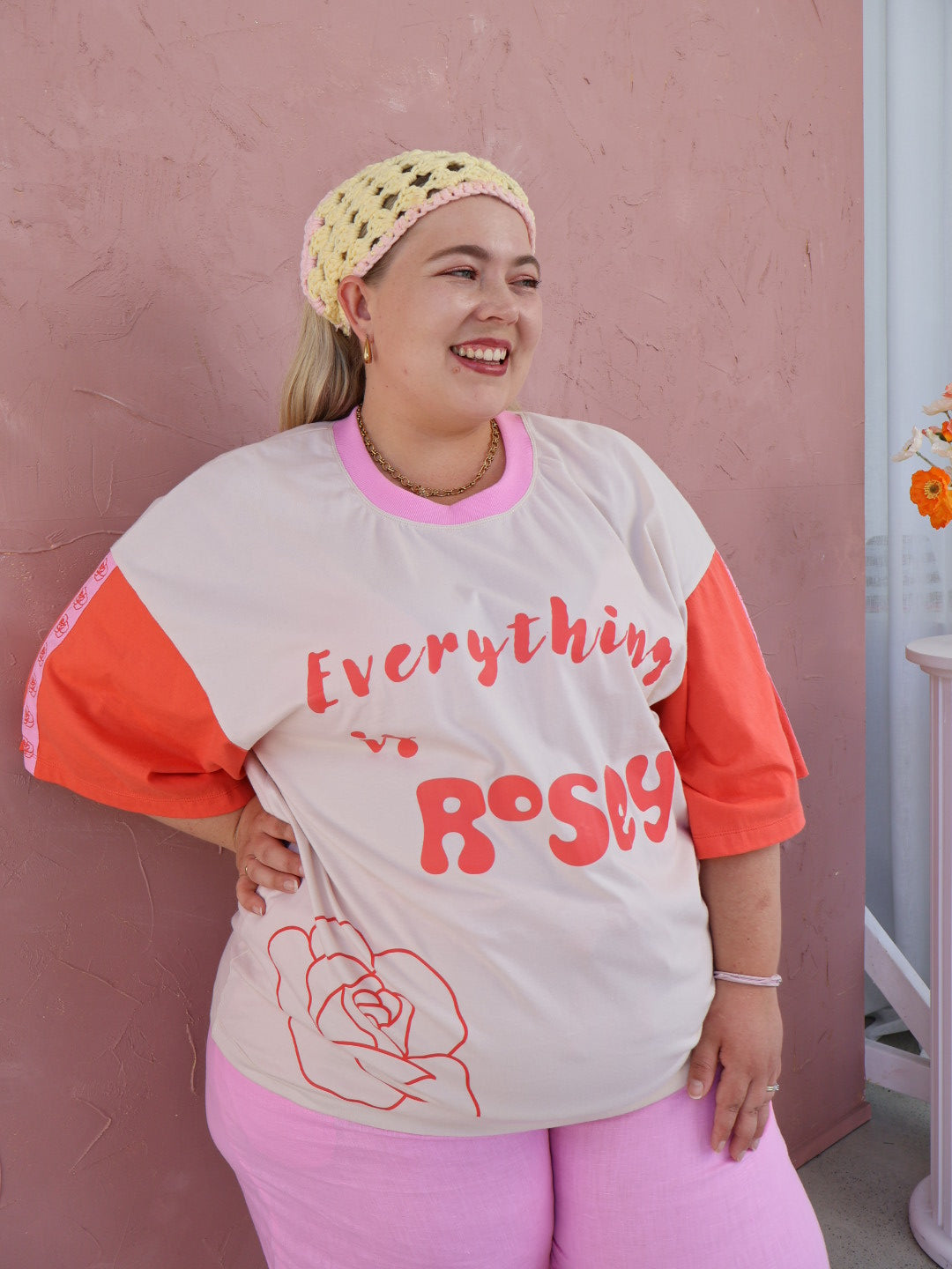 Morning Mantra Oversized Tee | Rosey