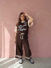 Morning Mantra Oversized Tee | Shell