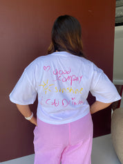 Crop Cotton Tee | Holiday