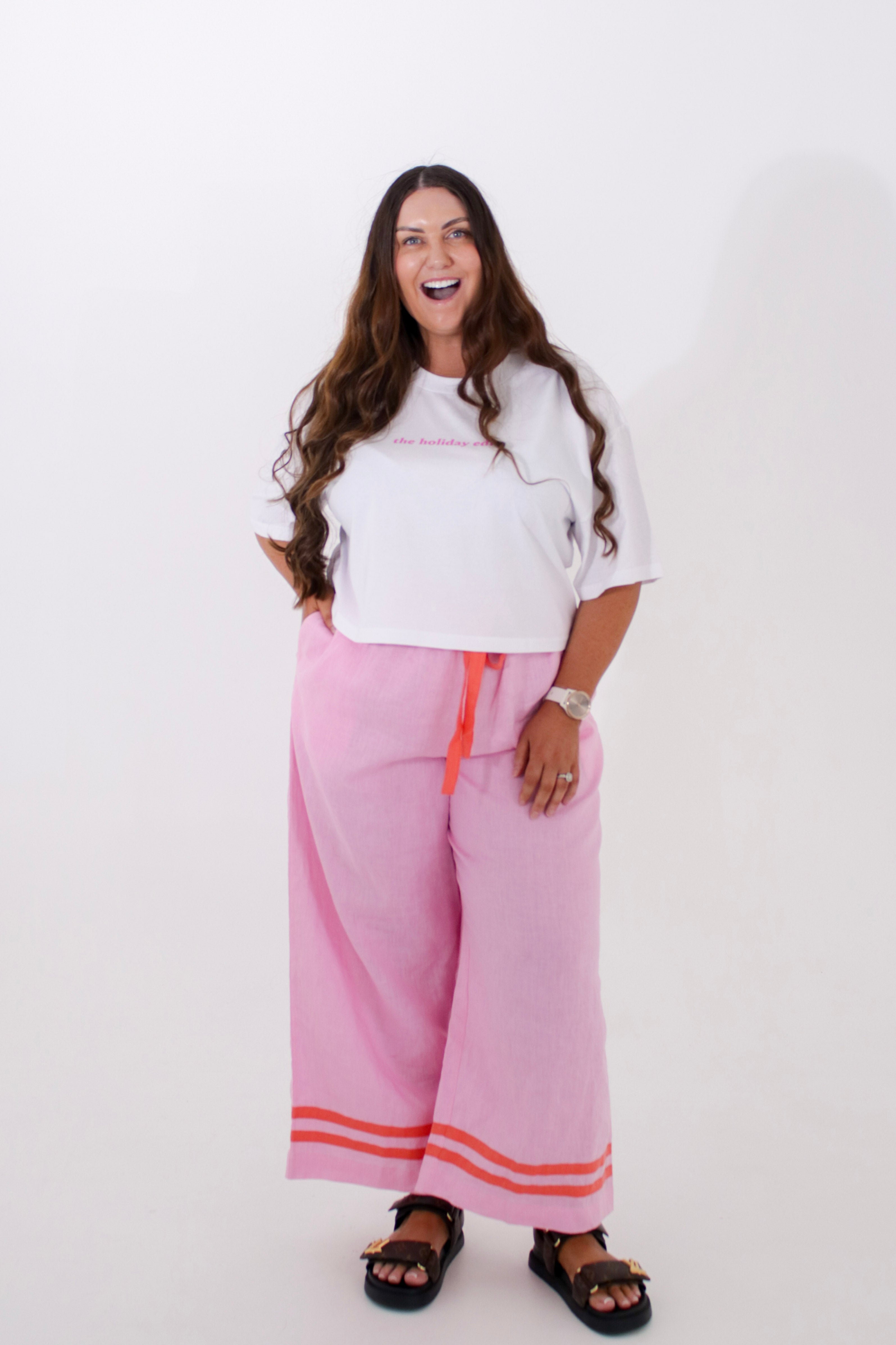 Crop Cotton Tee | Holiday