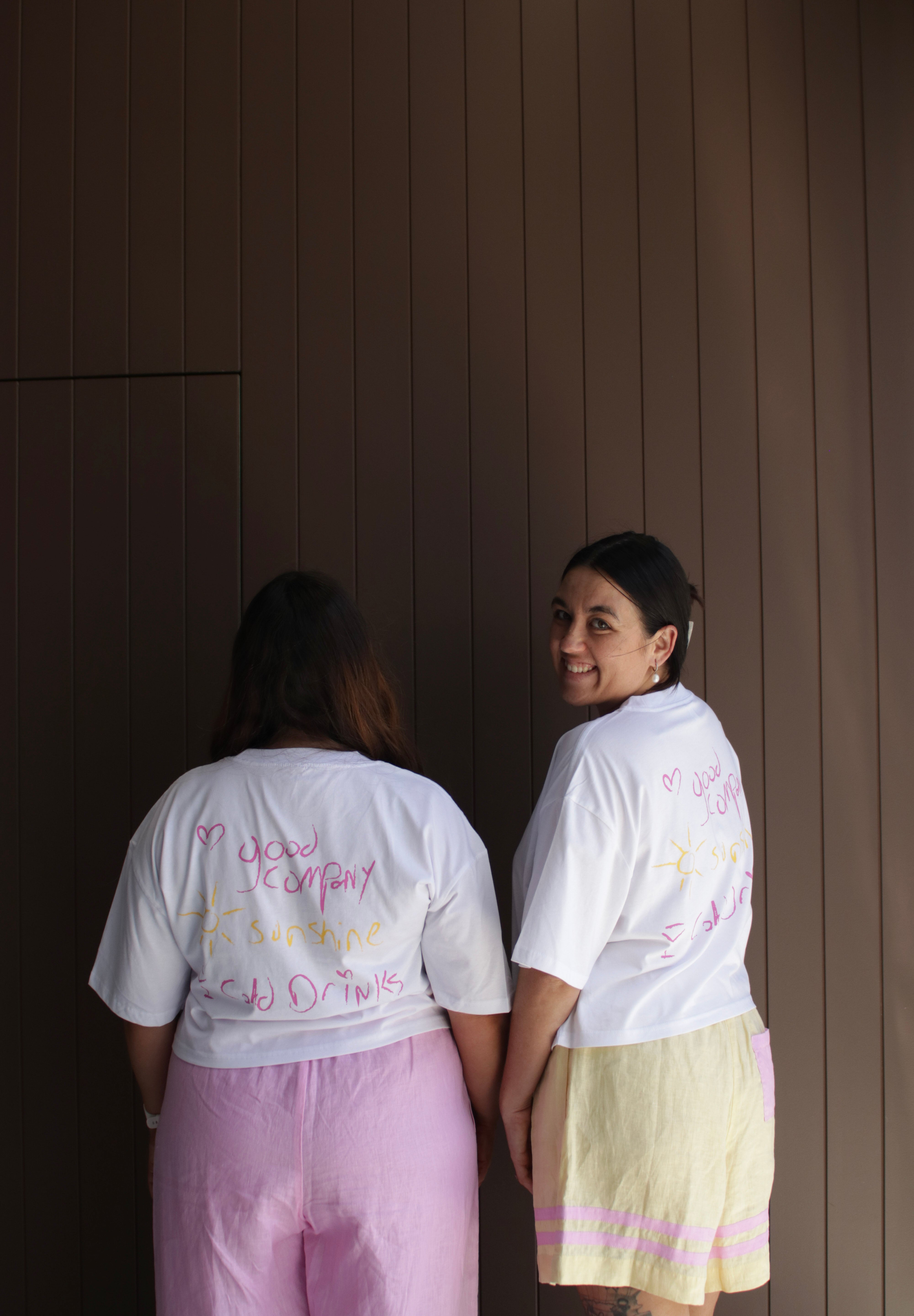 Crop Cotton Tee | Holiday