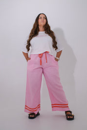 Wide Leg Linen Pants | Blossom