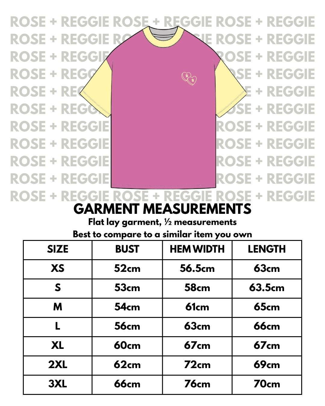 Relaxed Cotton Tee | Pink Lemonade