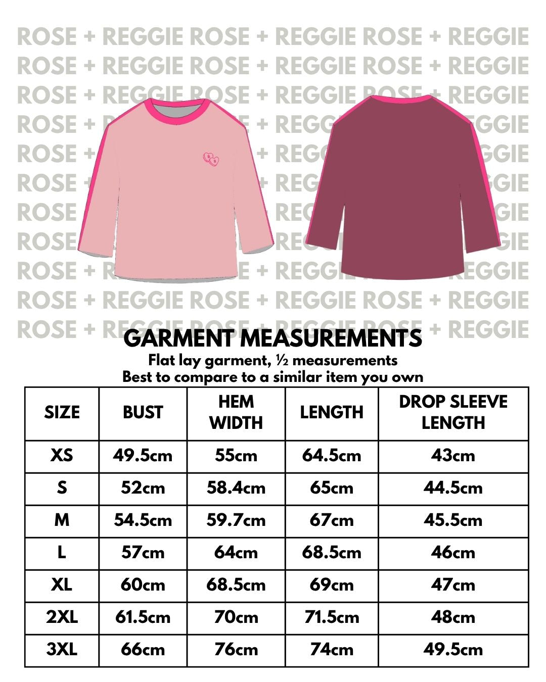 Long Sleeve Cotton Tee | Berry Trio