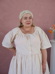 Maple Midi Dress | Natural Linen
