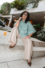 Everyday Linen Pant | Oat