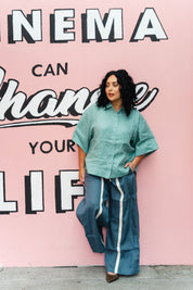 Everyday Linen Pant | Coastal Navy