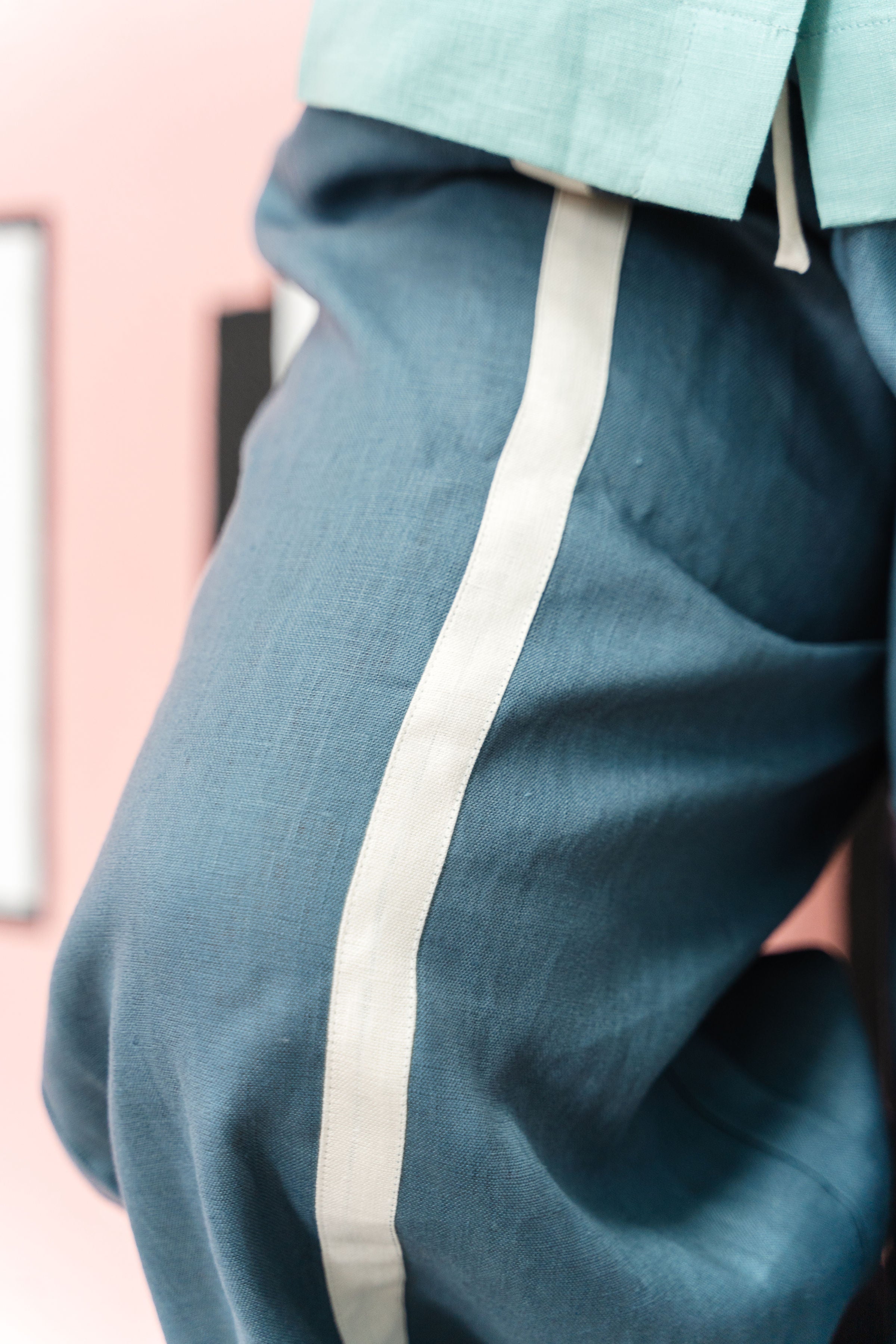 Everyday Linen Pant | Coastal Navy
