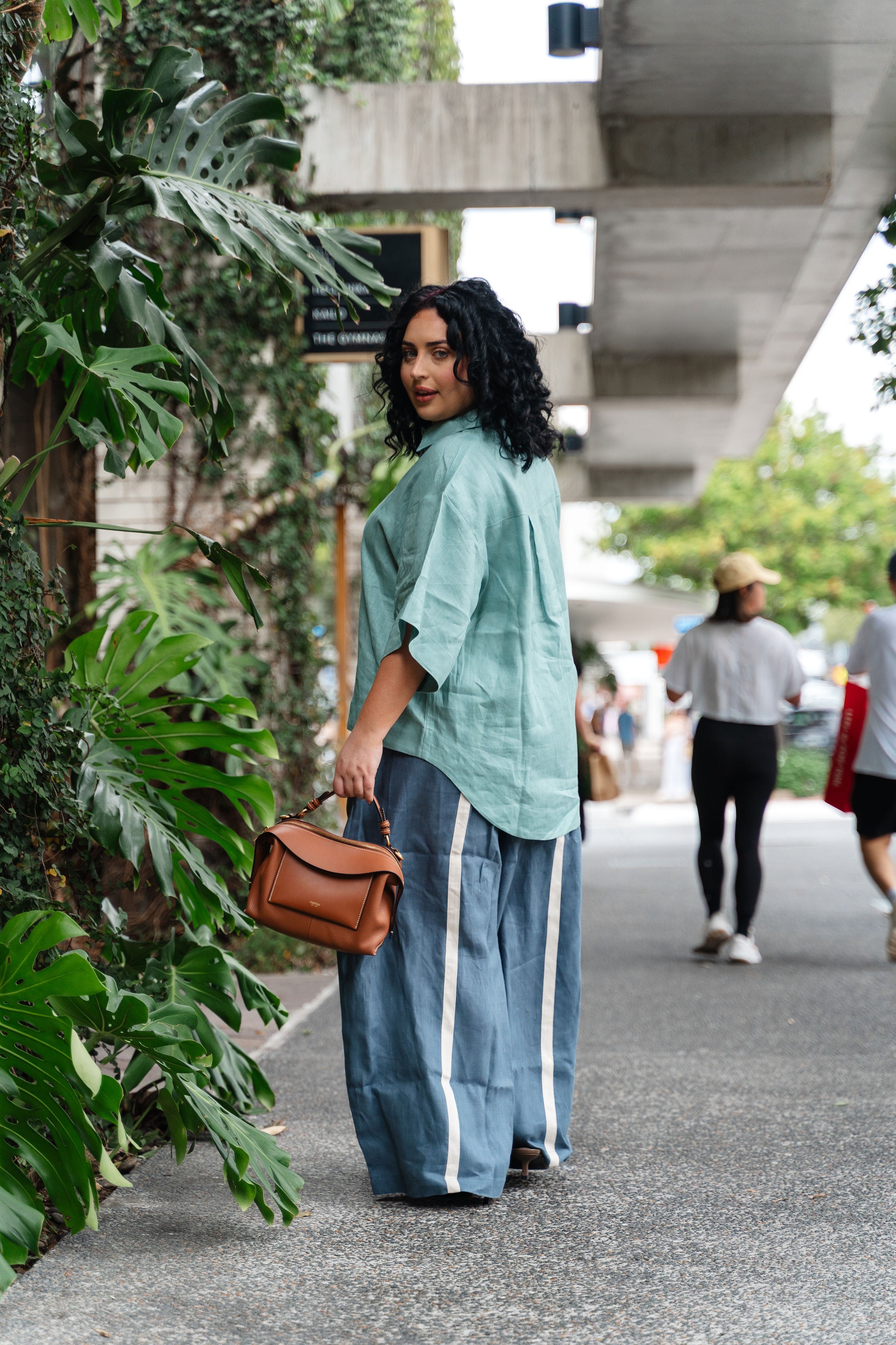 Everyday Linen Pant | Coastal Navy