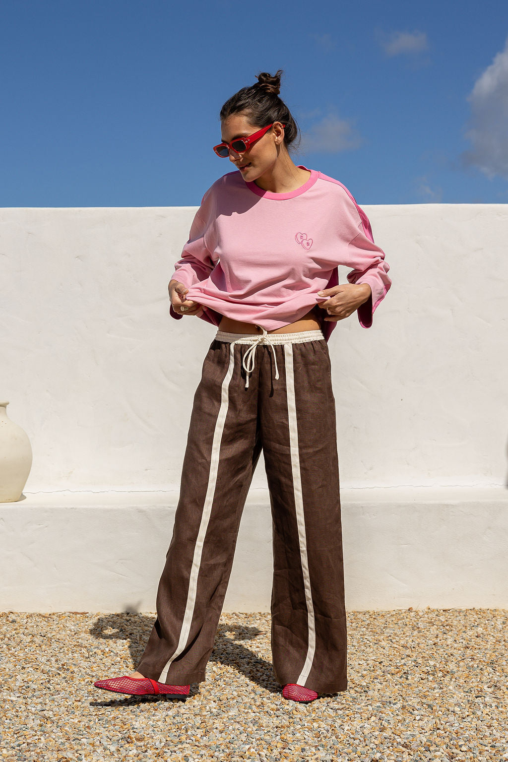 Everyday Linen Pant |Coco