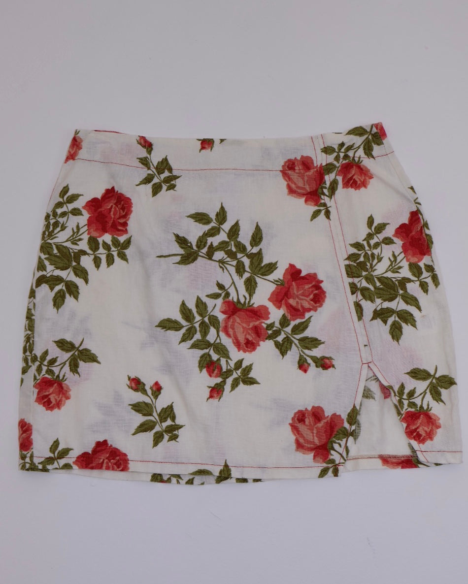Sass Skirt - Vintage Rose Garden