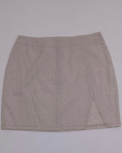 Sass Skirt - Natural Flax Linen