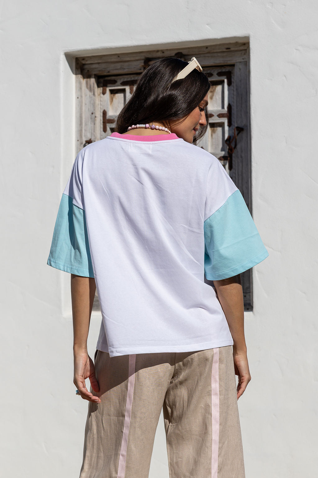 Relaxed Cotton Tee | Summer Staple