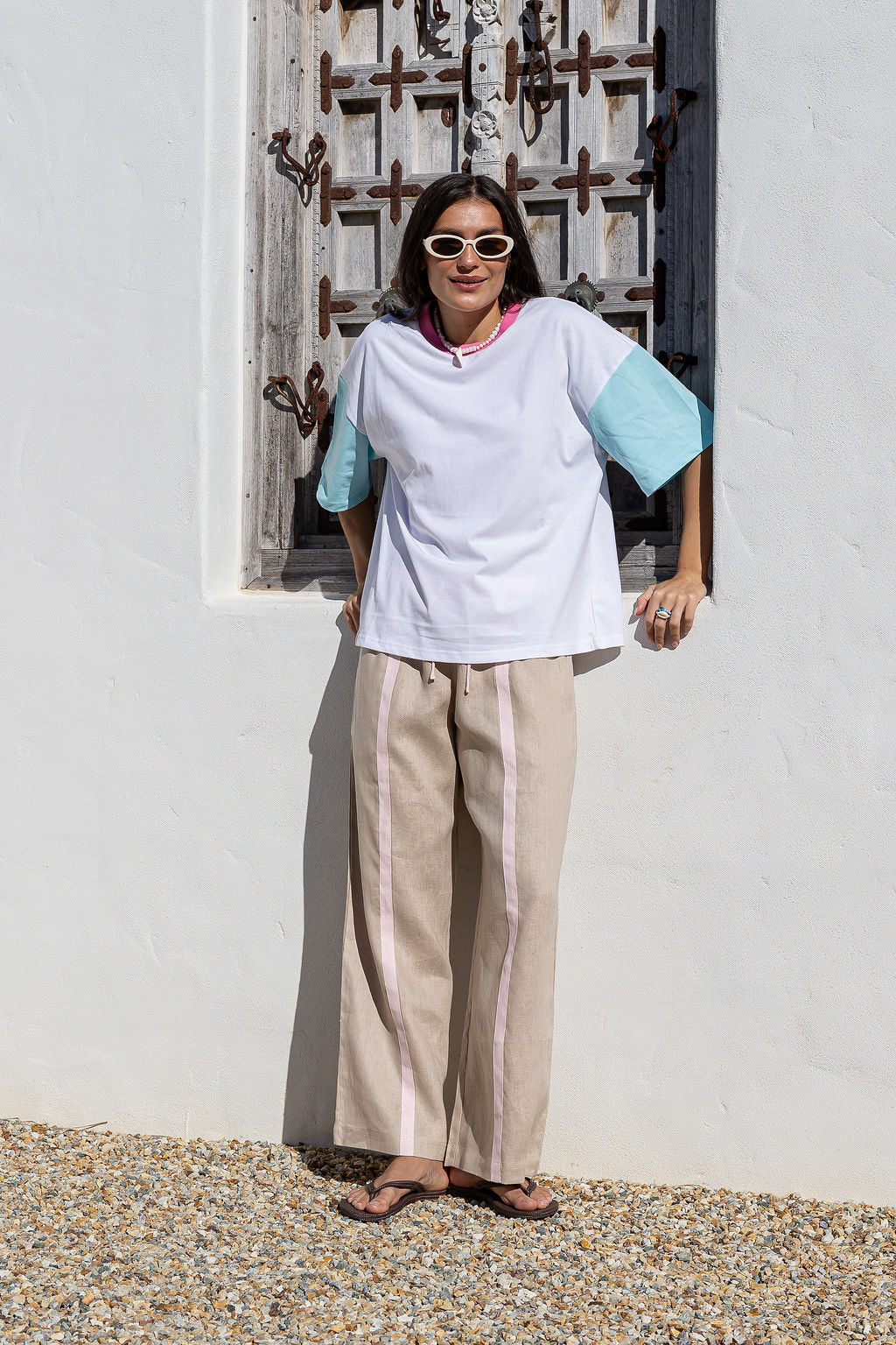 Relaxed Cotton Tee | Summer Staple