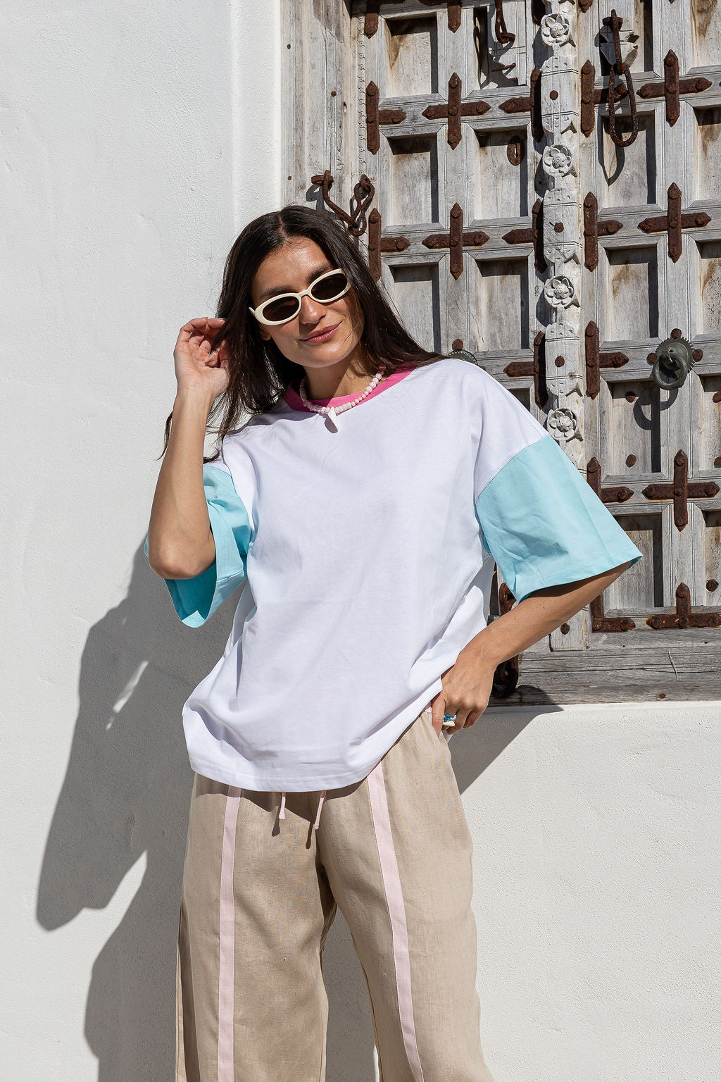 Relaxed Cotton Tee | Summer Staple