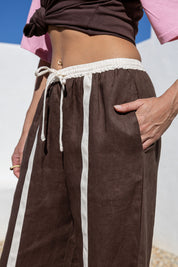 Everyday Linen Pant |Coco