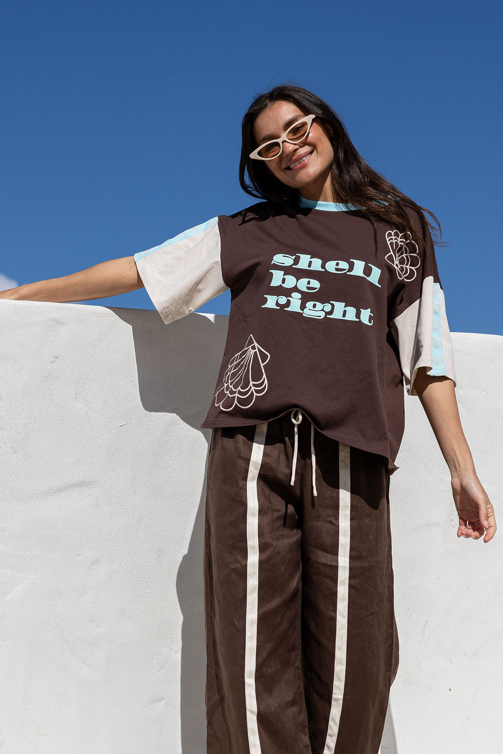 Relaxed Cotton Tee | Shell