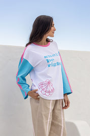 Long Sleeve Cotton Tee | Shell