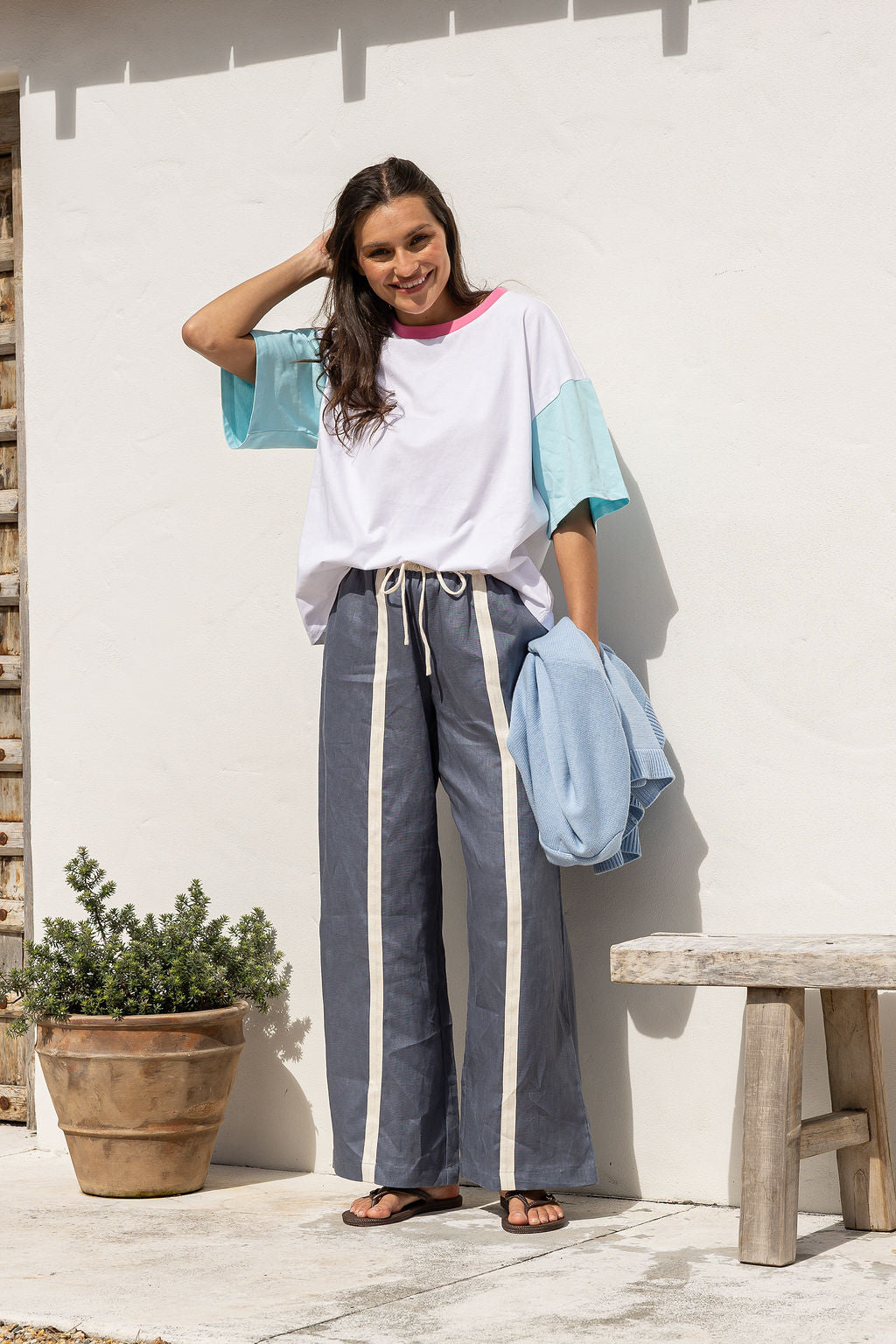 Relaxed Cotton Tee | Summer Staple