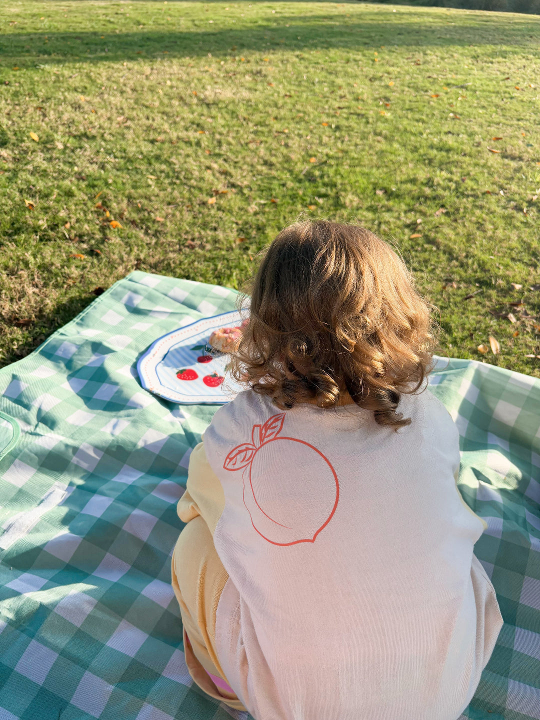 Mummy + Mini Peachy Tee - ROSE + REGGIE