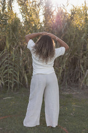Henry Pants - Natural Linen