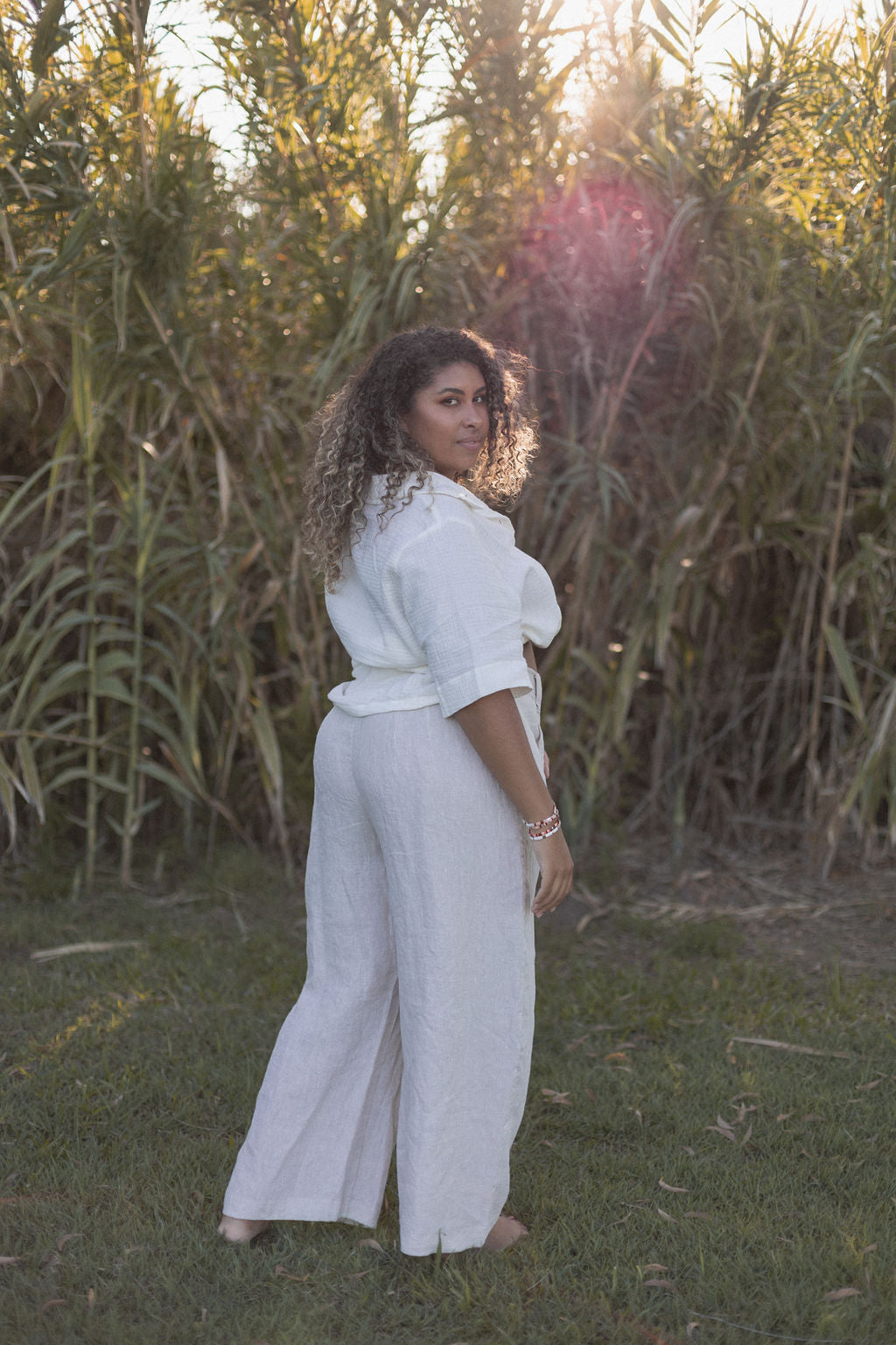 Henry Pants - Natural Linen