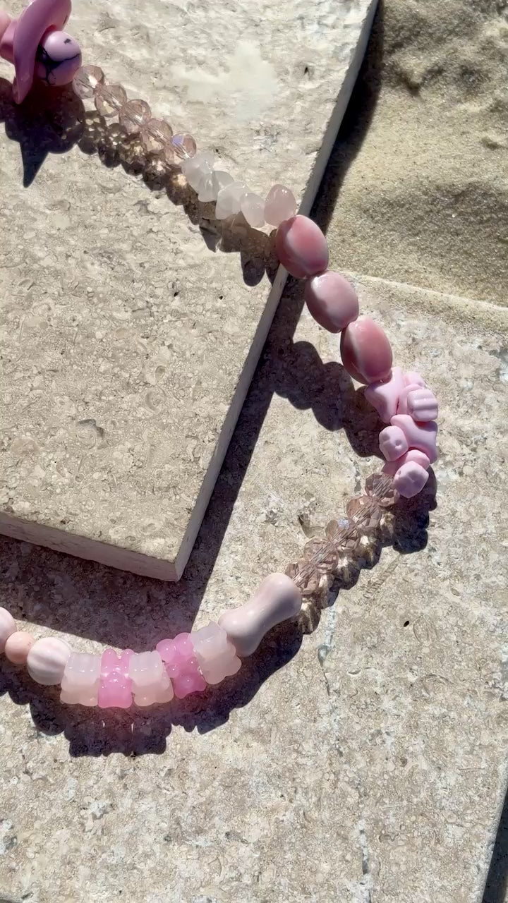 The Howdy Necklace | Bubblegum
