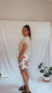 Sass Skirt - Vintage Rose Garden
